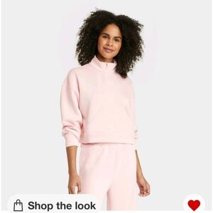 All In Motion Sandwash Half Zip Pull over